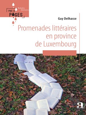 cover image of Promenades littéraires en province de Luxembourg